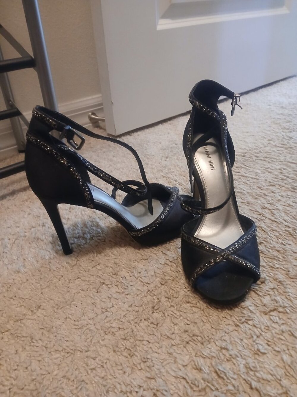 Black dress up shoes